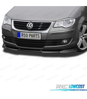 SPOILER FRONTAL PARA VOLKSWAGEN VW TOURAN 03-06 LOOK R LINE
