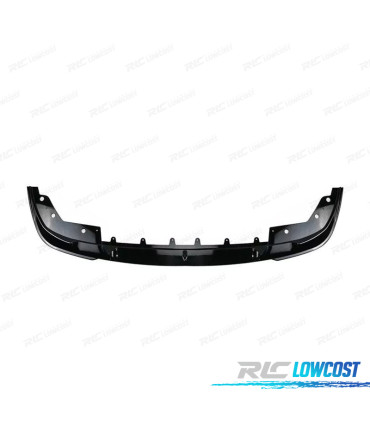 SPOILER LIP BMW G20 LCI 23-25 LOOK M 3D NEGRO BRILLO
