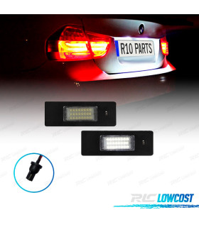 LUCES DE MATRÍCULA LED PARA BMW Z4 E85 ROADSTER 02-09 , E86 COUPE 02-09 Y E89 CABRIO 09-