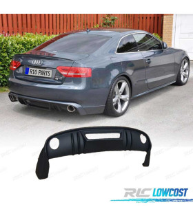 DIFUSOR AUDI A5 COUPE CABRIO 07-11 LOOK RS5