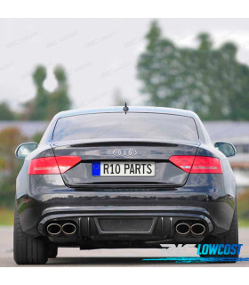 DIFUSOR AUDI A5 B8 B81 COUPE CABRIO 07-11 LOOK DTM RIEGER