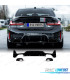 DIFUSOR BMW G20 G21 LCI 23-25 LOOK M 340i NEGRO BRILLO + COLAS ESCAPE