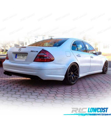 PARAGOLPES TRASERO MERCEDES CLASE E W211 03-09 LOOK AMG