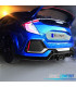 PARAGOLPES TRASERO HONDA CIVIC 16-20 LOOK NEW TYPE R