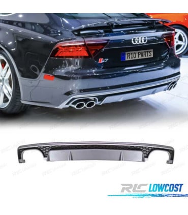 DIFUSOR AUDI A7 S LINE 16-18 LOOK S7