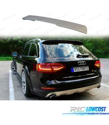 ALERON SPOILER AUDI A4 B8 AVANT 08-15 NEGRO BRILLO