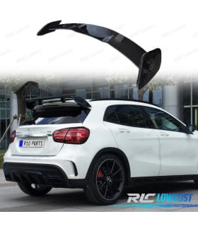 ALERON SPOILER MERCEDES GLA X156 LOOK AMG NEGRO BRILLO