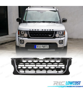 PARRILLA LAND ROVER DISCOVERY IV 15-17 NEGRO BRILLO CROMO