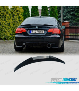 ALERON SPOILER BMW E92 COUPE 06-14 LOOK M4 NEGRO BRILLO