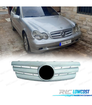 PARRILLA MERCEDES CLASE C W203 00-07 SPORTLOOK CROMO