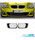 PARRILLAS BMW E60 E61 03-10 NEGRO CROMO