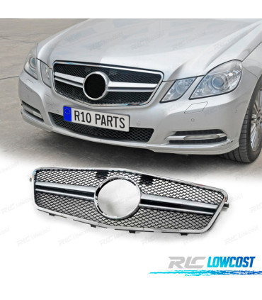 PARRILLA MERCEDES CLASE E W212 09-13 LOOK RESTYLING CROMO