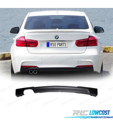 DIFUSOR BMW F30 F31 11- LOOK M DOBLE SALIDA IZQUIERDA