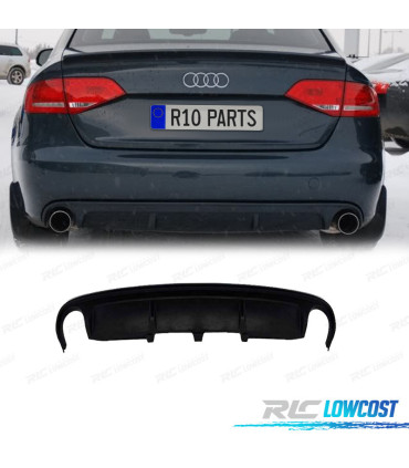 DIFUSOR AUDI A4 B8 07-11 LOOK RS O---O