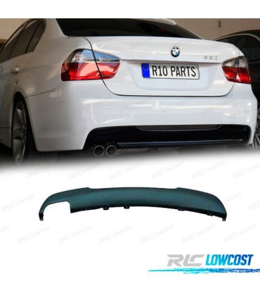 DIFUSOR BMW E90 E91 05-11 LOOK M DOBLE SALIDA IZQUIERDA