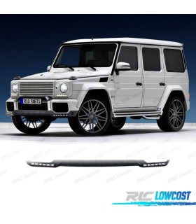 SPOILER FRONTAL CON LUZ DIURNA MERCEDES CLASE G W463 89- LOOK AMG G65