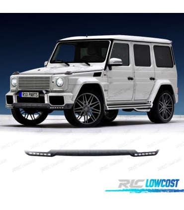 SPOILER FRONTAL CON LUZ DIURNA MERCEDES CLASE G W463 89- LOOK AMG G65