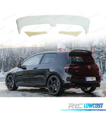 ALERON SPOILER VOLKSWAGEN VW GOLF 7 7.5 LOOK CLUBSPORT
