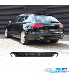 DIFUSOR AUDI A6 C6 4F AVANT SEDAN 08-11 LOOK RESTYLING