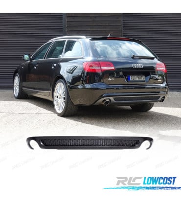 DIFUSOR AUDI A6 C6 4F AVANT SEDAN 08-11 LOOK RESTYLING