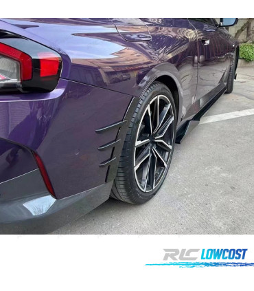 EXTENSIONES DE GUARDABARROS BMW G42 22-24 LOOK M PERFORMANCE NEGRO BRILLO