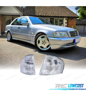 INTERMITENTES FRONTALES MERCEDES W202 S202 93-00 CRISTAL BLANCO