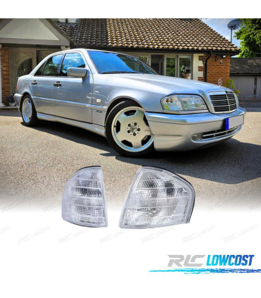 INTERMITENTES FRONTALES MERCEDES W202 S202 93-00 CRISTAL BLANCO