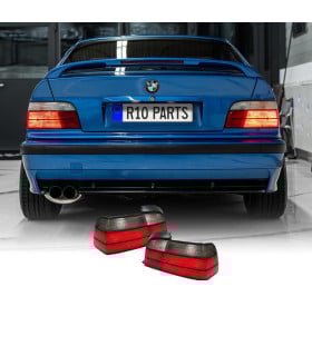 PILOTOS BMW E36 COUPE AHUMADO ROJO LOOK M3