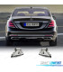COLAS DE ESCAPE MERCEDES CLASE S W222 13-17 LOOK MAYBACH AMG CROMO