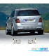 COLAS DE ESCAPE MERCEDES ML W164 08-11 LOOK AMG CROMO