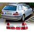 PILOTOS BMW E46 98-05 ROJO BLANCO