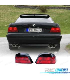 PILOTOS BMW SERIE 7 E38 94-01 ROJO AHUMADO