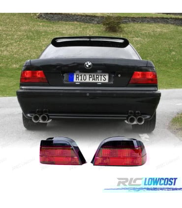 PILOTOS BMW SERIE 7 E38 94-01 ROJO AHUMADO