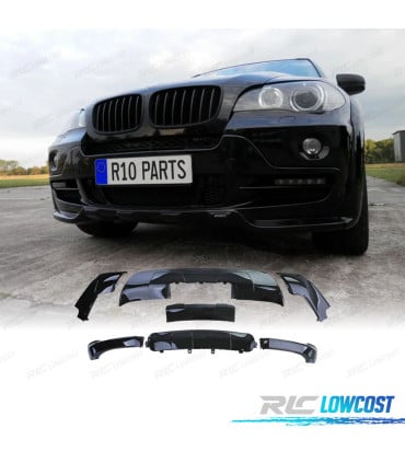 AERO KIT CARROCERÍA BMW X5 E70 07-13 NEGRO BRILLO