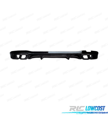 DIFUSOR MERCEDES CLASE E W213 20-24 LOOK AMG NEGRO BRILLO + COLAS ESCAPE