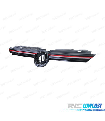 PARRILLA VOLKSWAGEN VW GOLF 8 20- GTI ROJO BLANCO