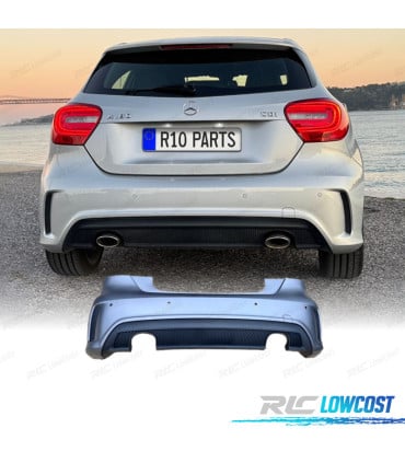 PARAGOLPES TRASERO MERCEDES CLASE A W176 12-18 LOOK AMG A260 PDC
