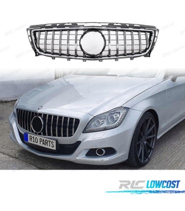PARRILLA MERCEDES CLASE CLS W218 11-14 LOOK GT CROMO