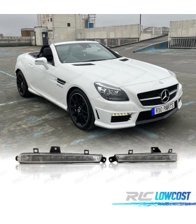 LUCES DIURNAS MERCEDES SLK R172 LOOK AMG LED