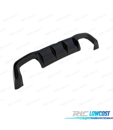 DIFUSOR VOLKSWAGEN VW GOLF 8 21-23 LOOK R DOBLE SALIDA