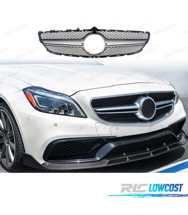 PARRILLA MERCEDES CLS C218 W218 X218 14-18 LOOK AMG CROMO