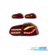 PILOTOS FULL LED VW GOLF 6 LIGHT BAR OLED DINAMICOS ROJO OSCURO