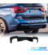 DIFUSOR BMW X3 G01 18-20 NEGRO BRILLO