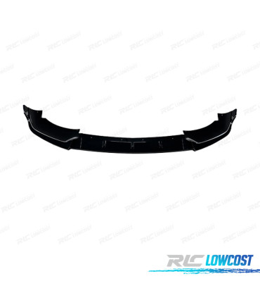 SPOILER LIP BMW X6 G06 20-21 NEGRO BRILLO