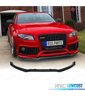SPOILER LIP FRONTAL AUDI A4 B8 LOOK RS4 11-15
