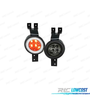 INTERMITENTES PARA MINI COOPER R50 R52 R53 01-06 LUZ DIURNA LED AHUMADO