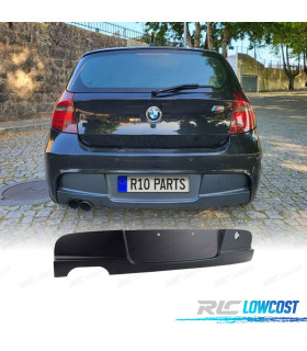 DIFUSOR BMW E87 04-07 LOOK M DOBLE SALIDA IZQ