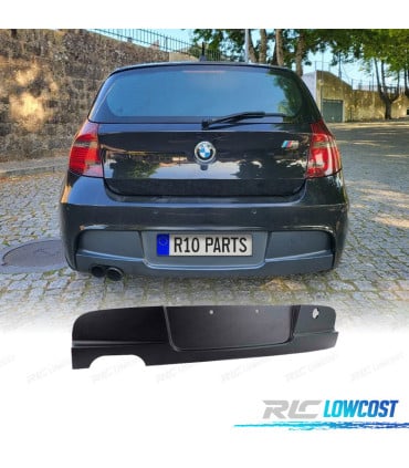 DIFUSOR BMW E87 04-07 LOOK M DOBLE SALIDA IZQ