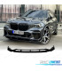 SPOILER LIP BMW X5 G05 21-23 LOOK BLACK KNIGHT NEGRO BRILLO