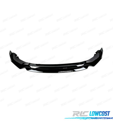 SPOILER LIP BMW X5 G05 21-23 LOOK BLACK KNIGHT NEGRO BRILLO